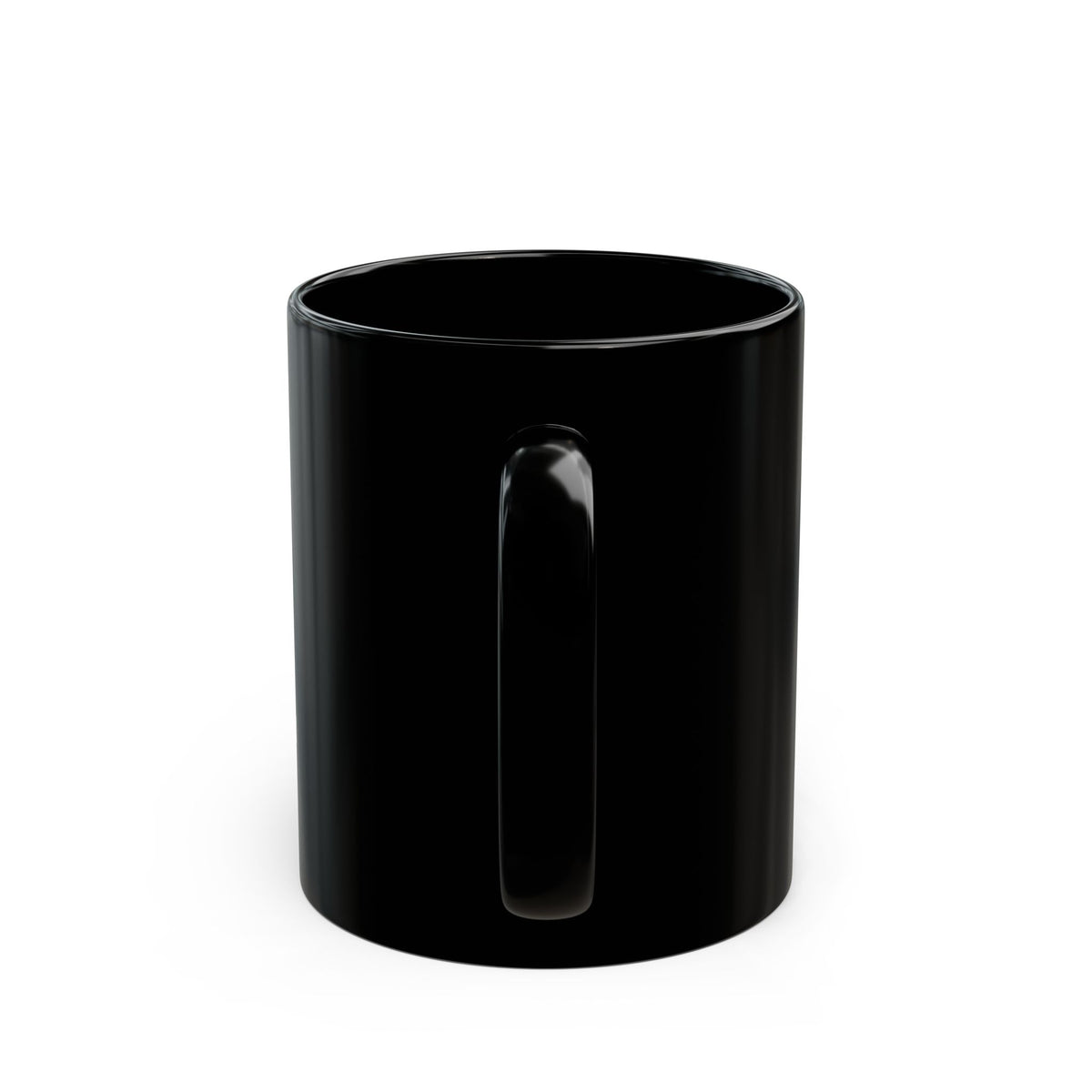 StephenKingdom Logo Mug – Black Ceramic (11oz)