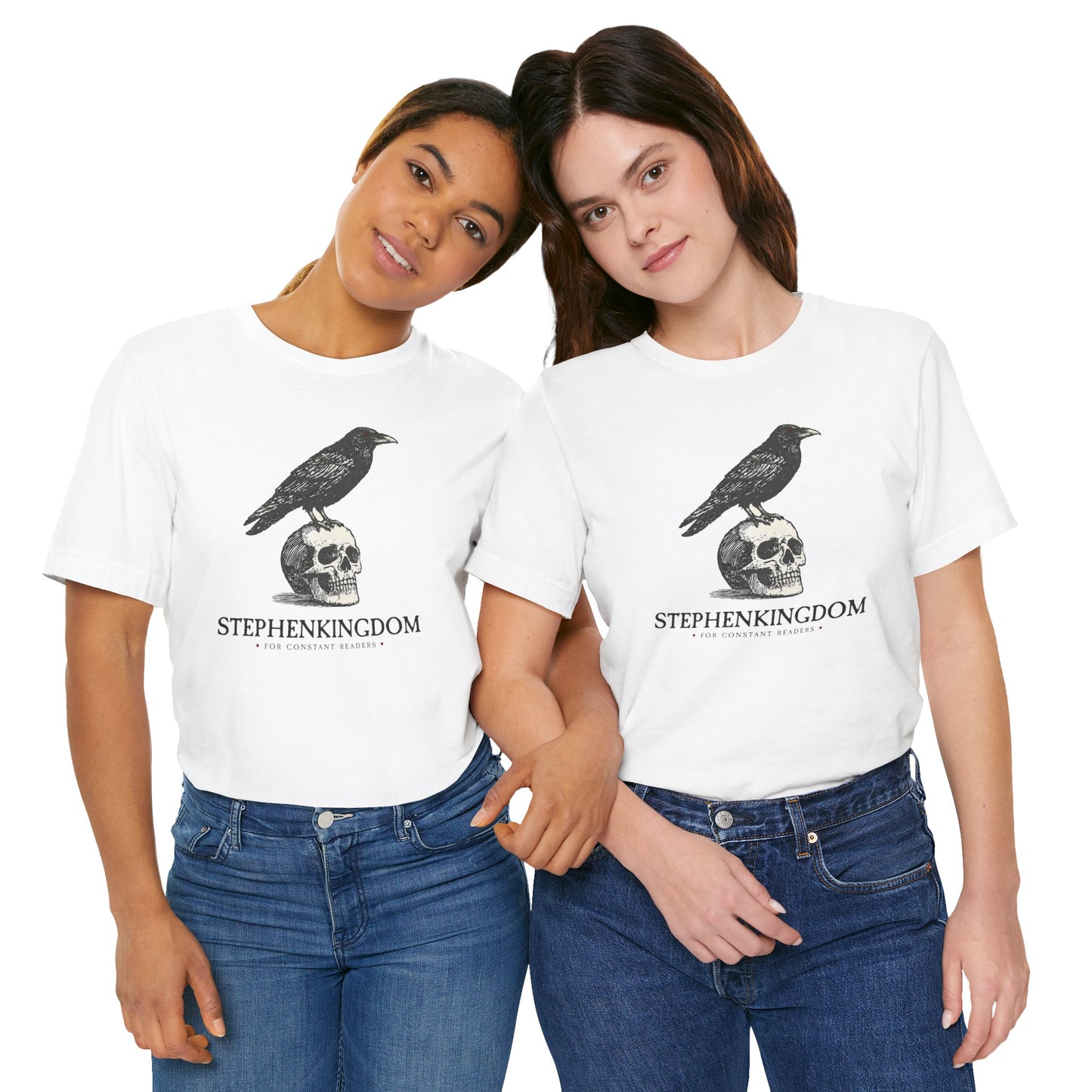 StephenKingdom Logo Tee – Black, White, or Bone
