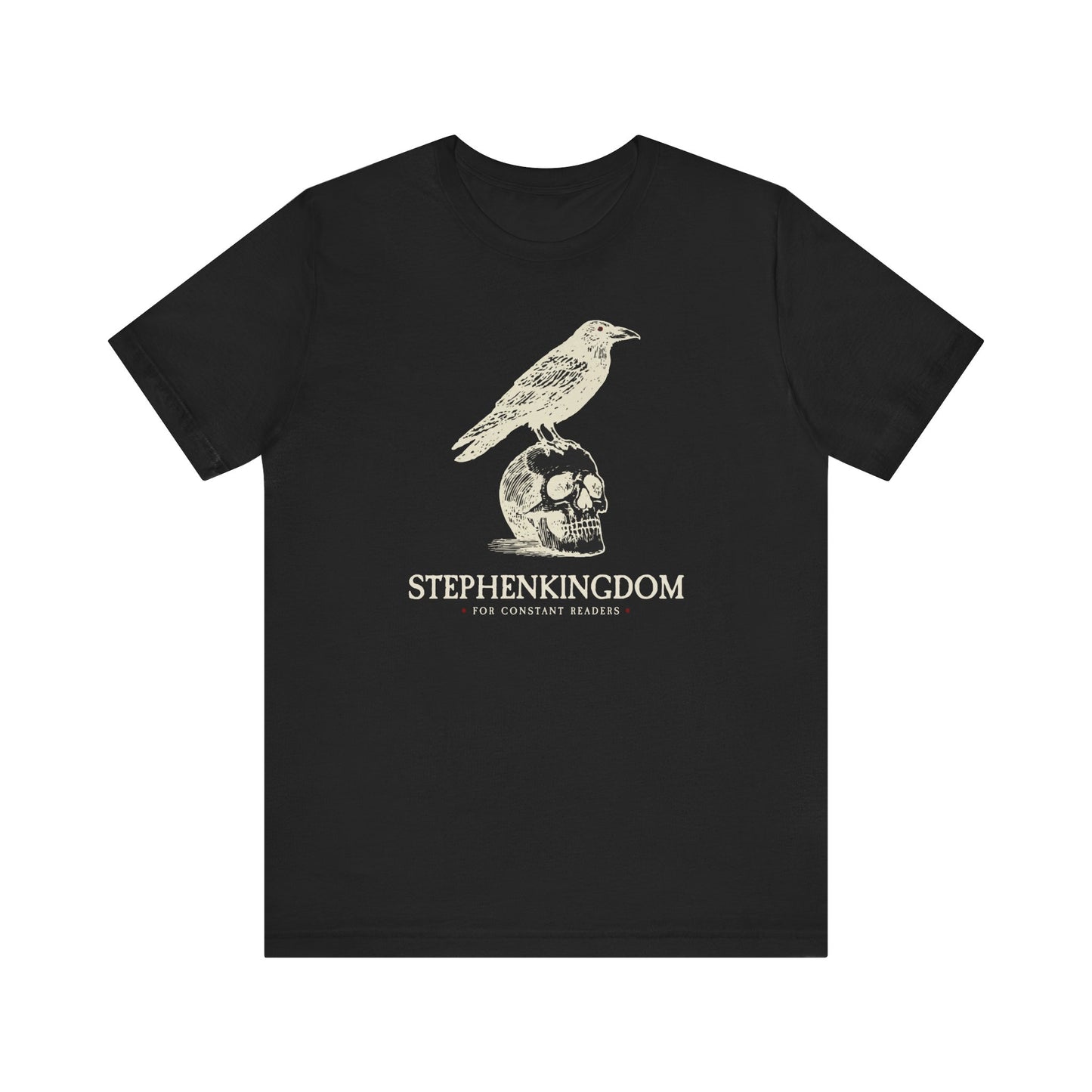 StephenKingdom Logo Tee – Black, White, or Bone