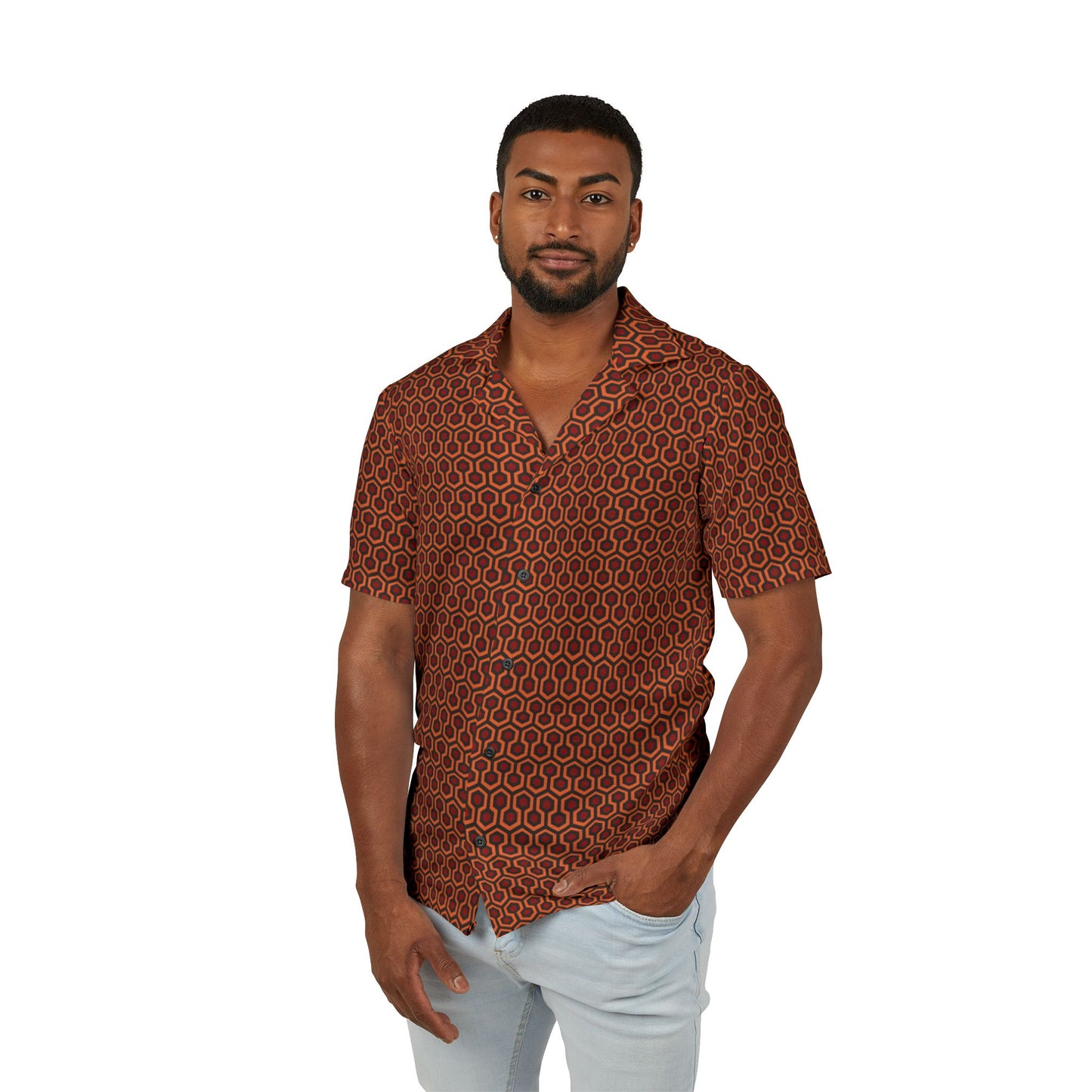 Overlook Hotel Carpet Hawaiian Shirt