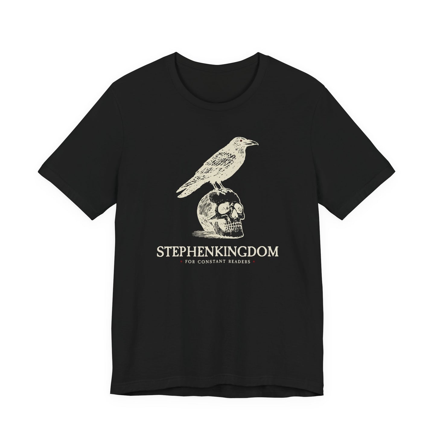 StephenKingdom Logo Tee – Black, White, or Bone
