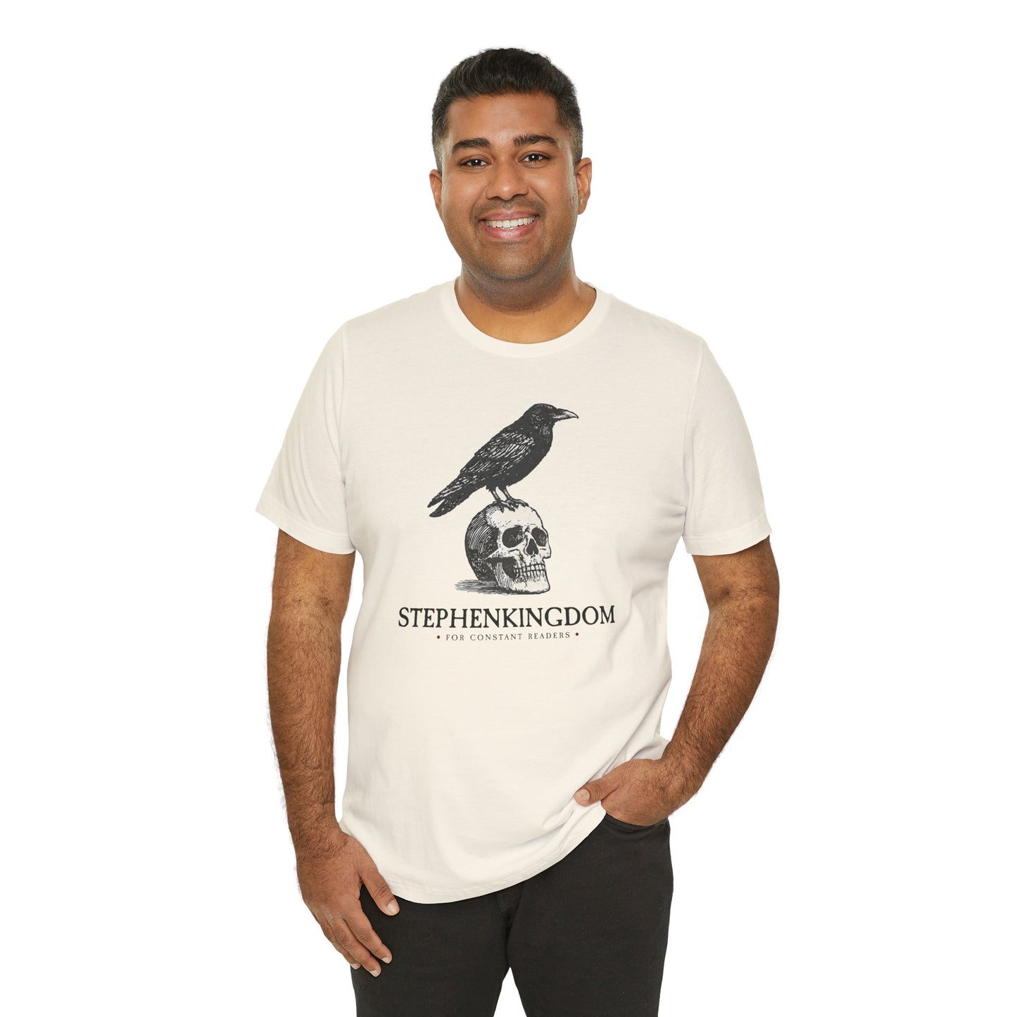 StephenKingdom Logo Tee – Black, White, or Bone