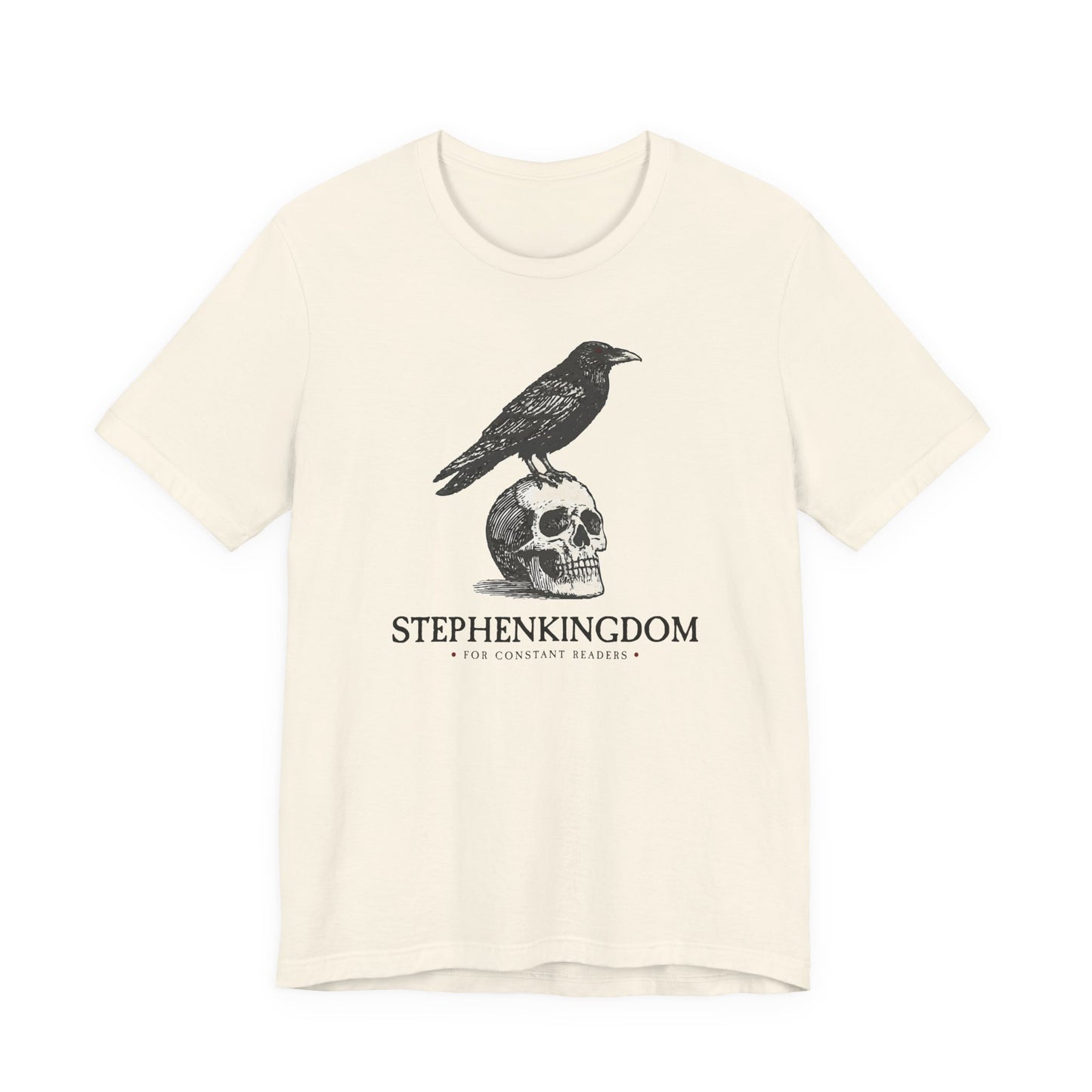 StephenKingdom Logo Tee – Black, White, or Bone