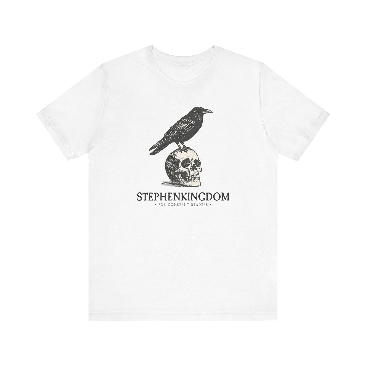 StephenKingdom Logo Tee – Black, White, or Bone