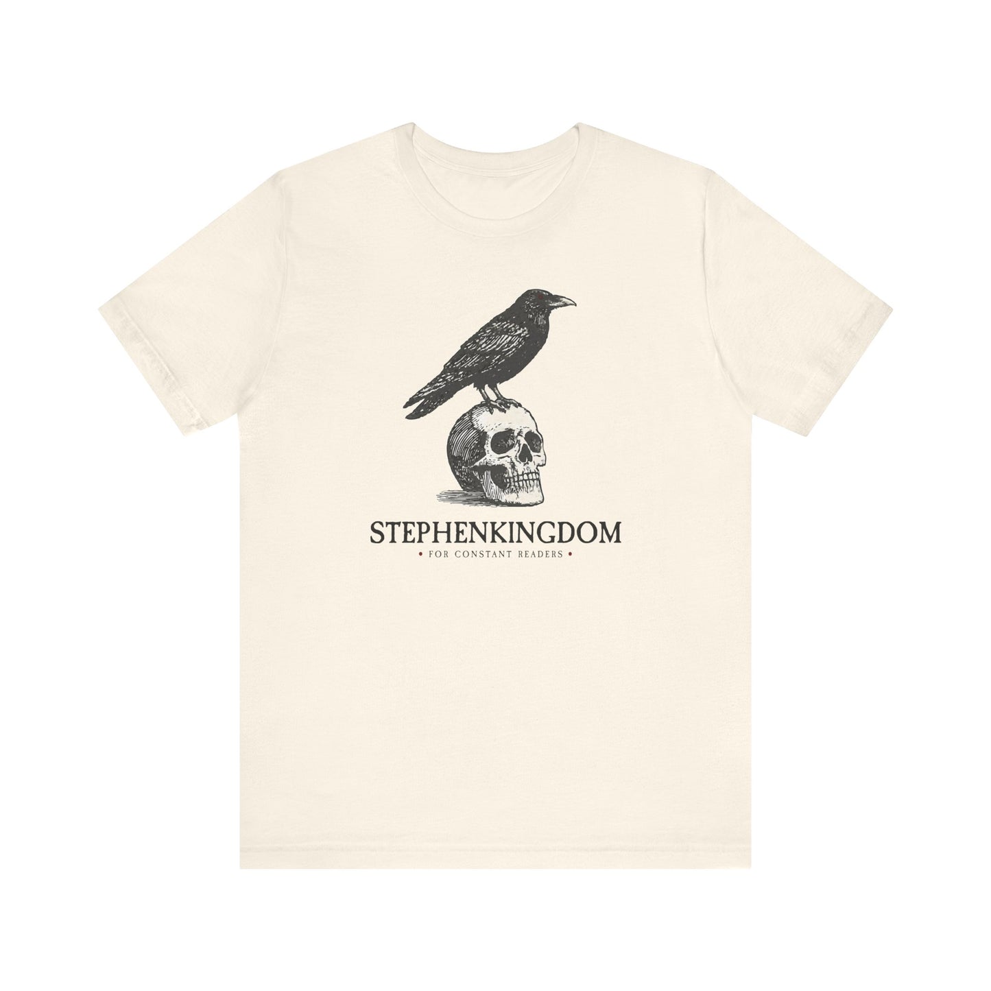 StephenKingdom Logo Tee – Black, White, or Bone