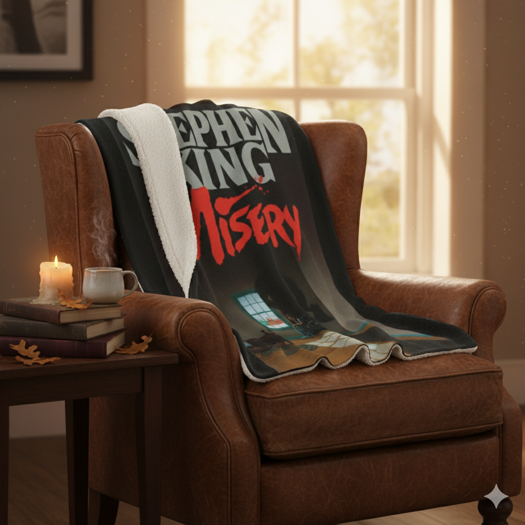 Misery Sherpa Fleece Blanket