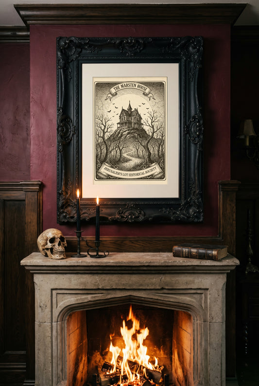 Marsten House Jerusalem's Lot Matte Poster