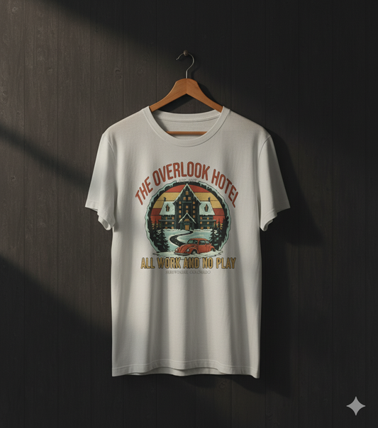 The Overlook Hotel Tee | All Work and No Play