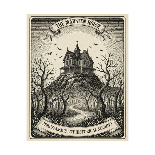 Marsten House Jerusalem's Lot Matte Poster